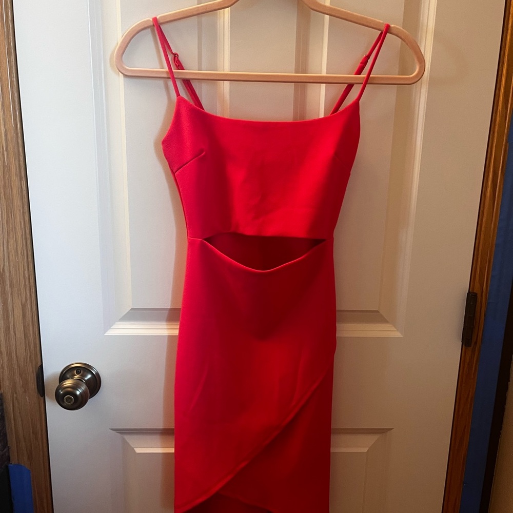 Elegant Pink Women's Dress